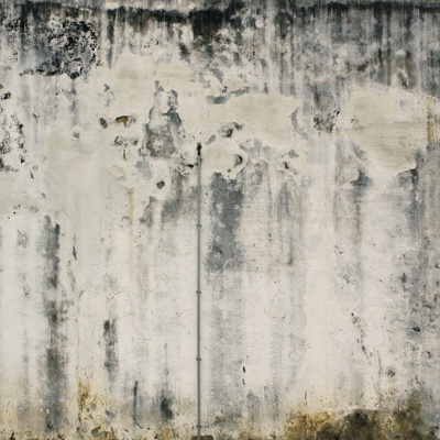 Grey dirty old concrete wall