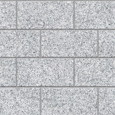 Seamless gray granite stone parquet floor tile sidewalk road ground square paving