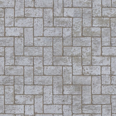 Seamless Herringbone Pattern Spliced Cement Floor Tile Sidewalk Road Ground Square Paving