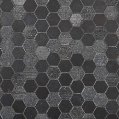 hexagonal marble