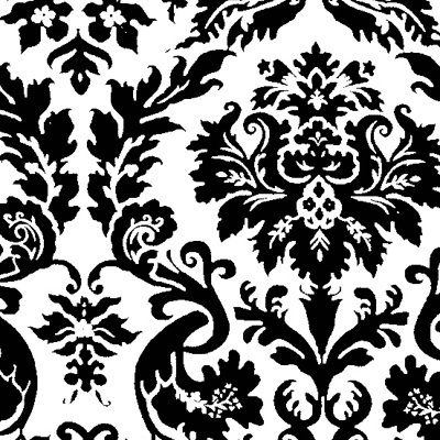 Black bump European pattern wallpaper