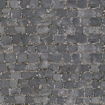 Seamless gray distressed square parquet floor tile sidewalk road ground street square paving