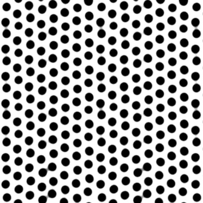 Seamless perforated metal sheet black and white bump