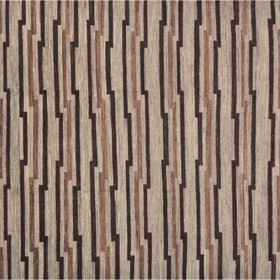 Modern striped carpet