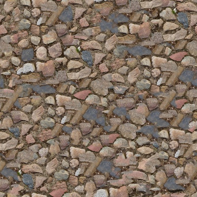 Seamless goose soft stone patchwork floor tile sidewalk road ground street square paving