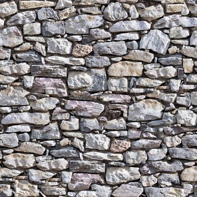 Seamless outdoor building rock block stone wall brick wall ground