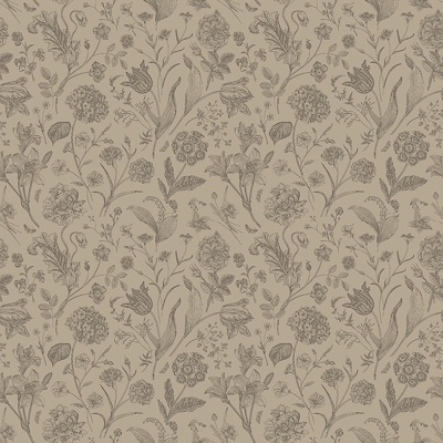 Seamless Middle Ancient Light French Floral Wallpaper Wall Cloth Wallpaper