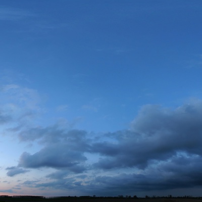 Outdoor Evening Dusk Sunset Panoramic Sky Night Sky