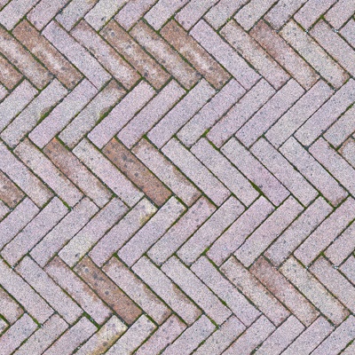 Seamless Herringbone Pattern Spliced Cement Floor Tile Sidewalk Road Ground Square Paving