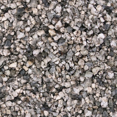 Seamless gray white gravel goose soft stone gravel ground