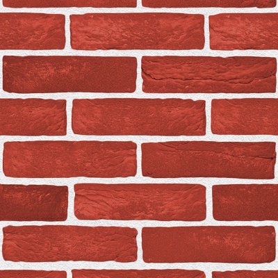 Seamless red brick wall exterior wall ground