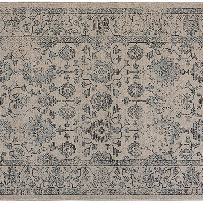 Buckle-free European classical retro distressed medieval carpet