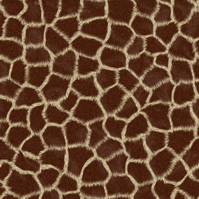 Seamless Giraffe Animal Fur Fur Leather Textured Faux Fur