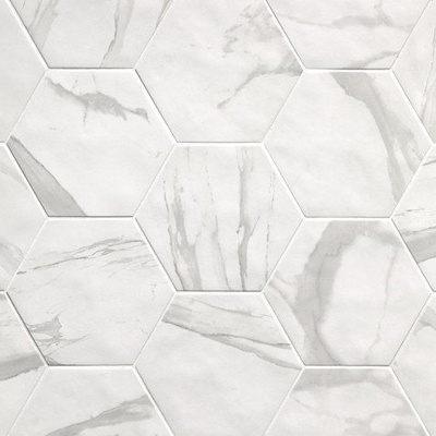 Marble brick hexagonal brick