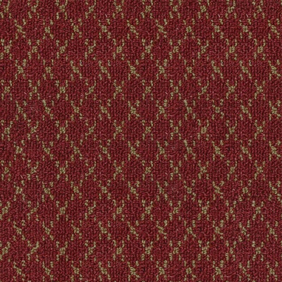 Seamless modern hotel office red geometric pattern full carpet floor mat