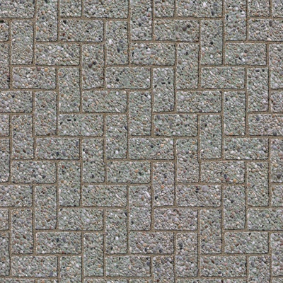 Seamless Herringbone Patchwork Floor Tile Sidewalk Road Ground Square Paving