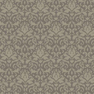 Seamless Grey European French Classical Pattern Wallpaper Wall Cloth Wall Cloth