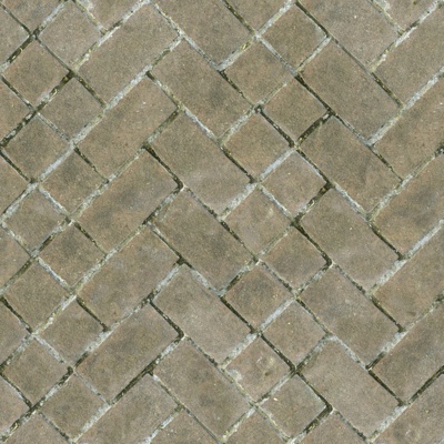 Seamless distressed gray brick herringbone parquet floor tile outdoor sidewalk road ground paving