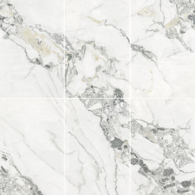 Light color flower hemp marble tile