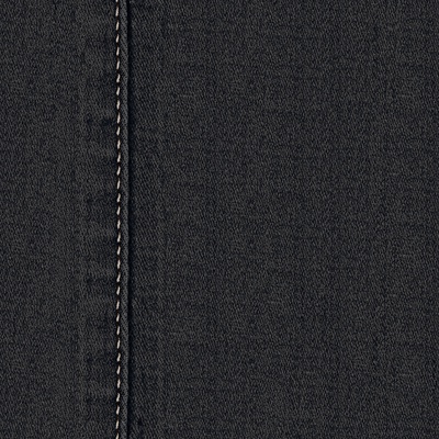 Seamless Black Denim Cloth Fabric Knitted Fabric