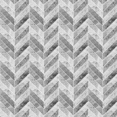 Grey fishbone marble stone mosaic