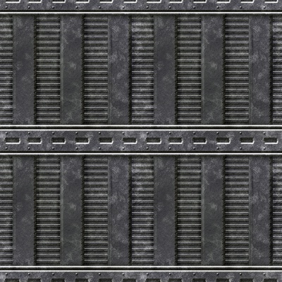 Seamless wrought iron sheet steel texture