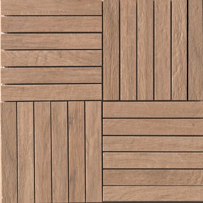 Brown parquet outdoor anticorrosive wood flooring