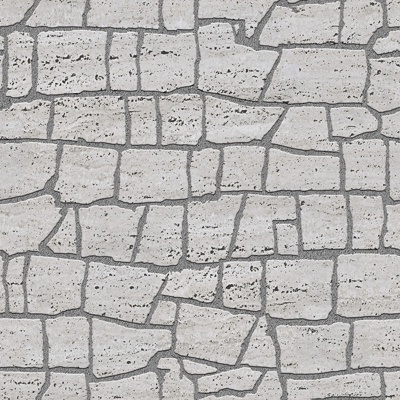 Seamless irregular mosaic slate floor tile pavement road ground square paving