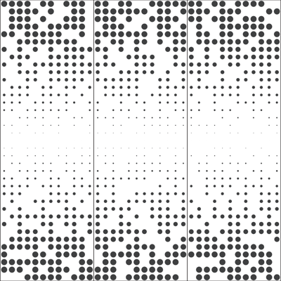 Gradient Perforated Panel