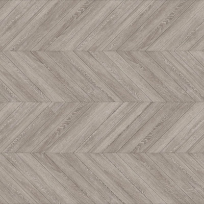 Grey fishbone wood floor