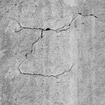 Seamless gray old damaged concrete cement wall ground