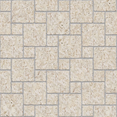 Seamless granite stone parquet floor tile sidewalk road ground square paving