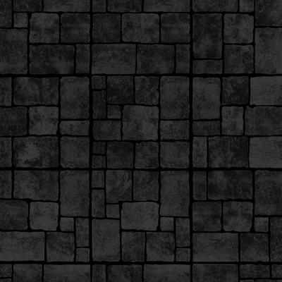 dark gray brick wall