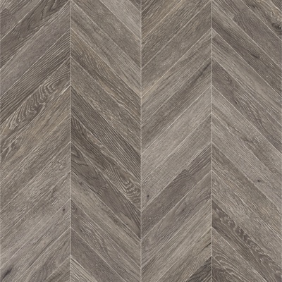 light gray fishbone wood floor