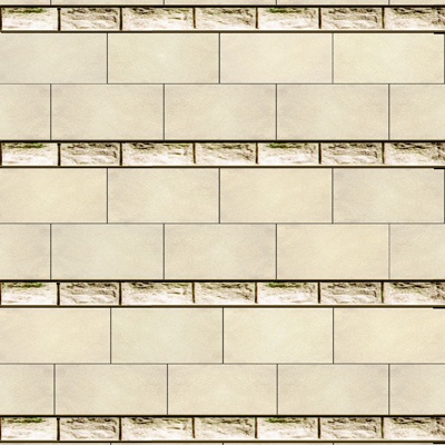 Yellow exterior wall tiles