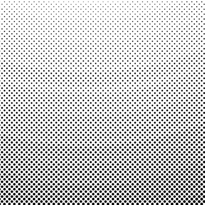 Black and white gradient perforated aluminum plate