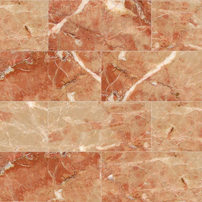 Seamless Modern Red Marble Stone Geometric Splicing Parquet Pattern Tile Floor Tile Wall Tile