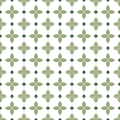 Small fresh green tile tiles