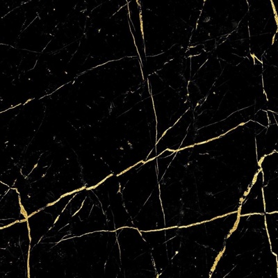 Black Golden Flower Marble