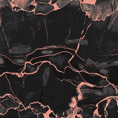 Black Golden Flower Marble Black Marble