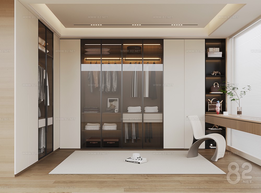 Cloakroom | 3Ds Max(.max) - 82Models