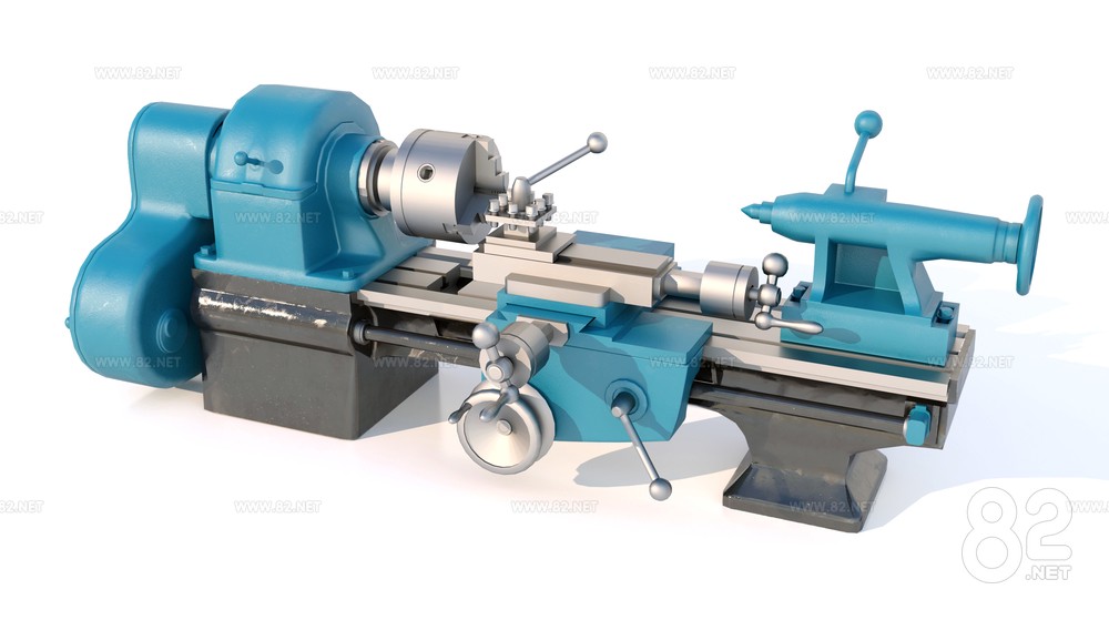 Machine tool processing equipment 3D Model | 3Ds Max(.max) - 82Models