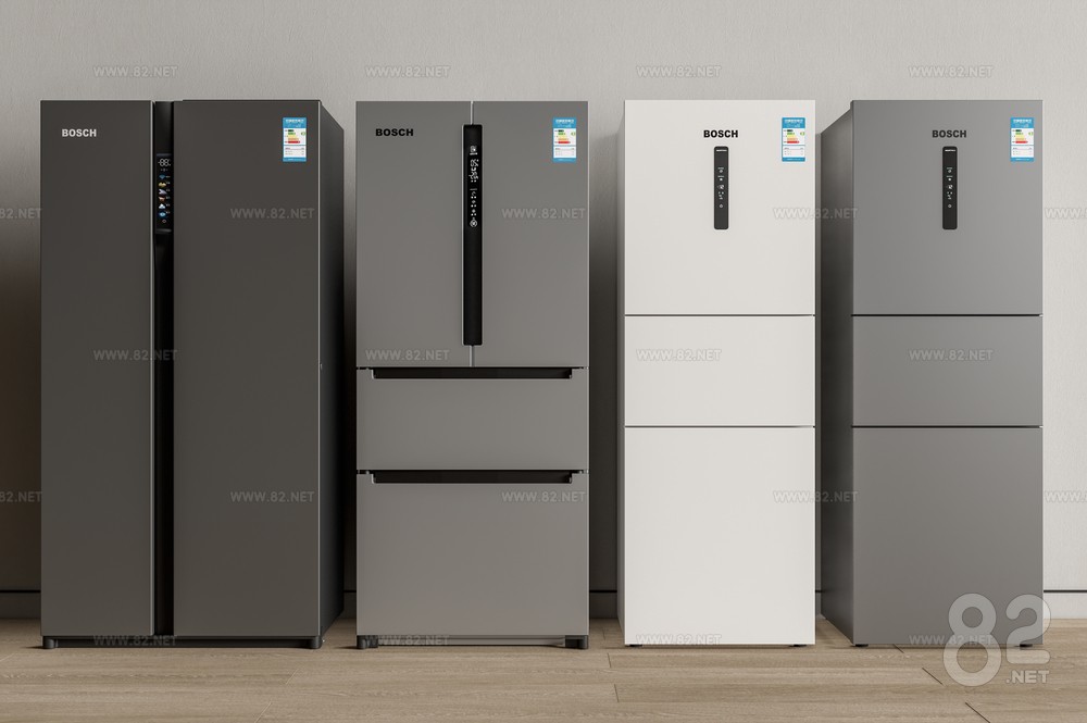 Freezer 3ds Model Refrigerator Freezer 3D Model | 3Ds Max(.max) - 82Models