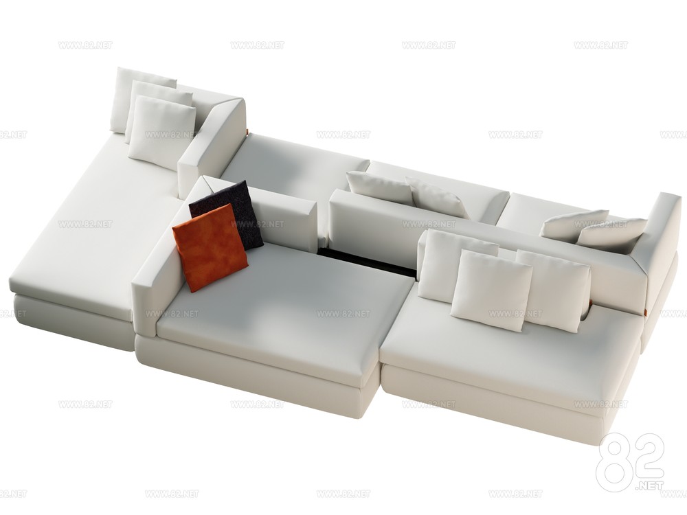 Modern fabric sofa