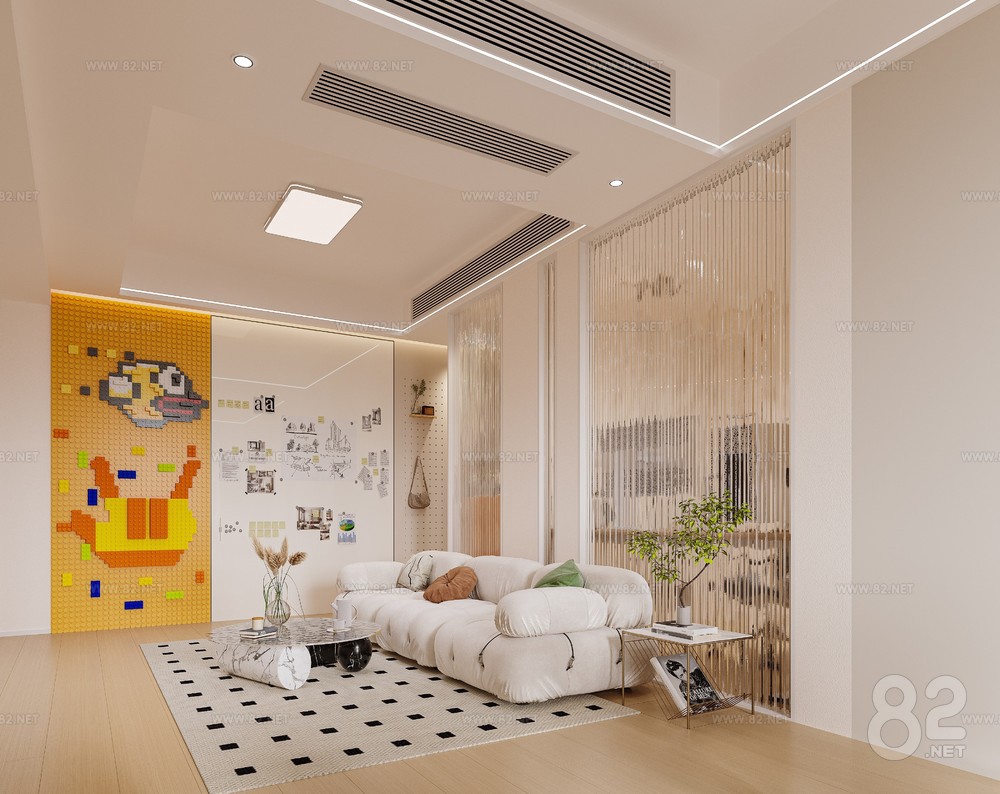 Living room dining room free 3Ds Max(.max) 82Models