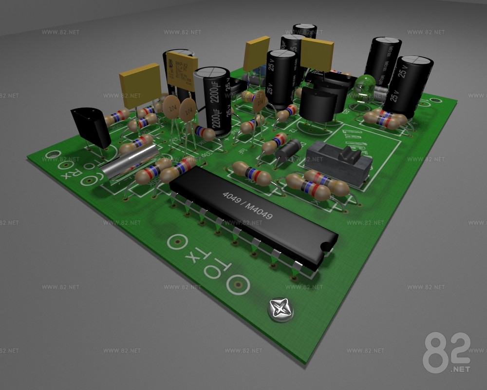 Components Free 3D Model | 3Ds Max(.max) - 82Models
