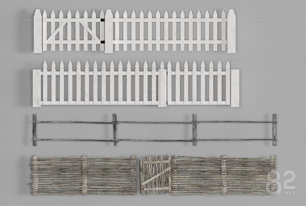 Railing free | 3Ds Max(.max) - 82Models
