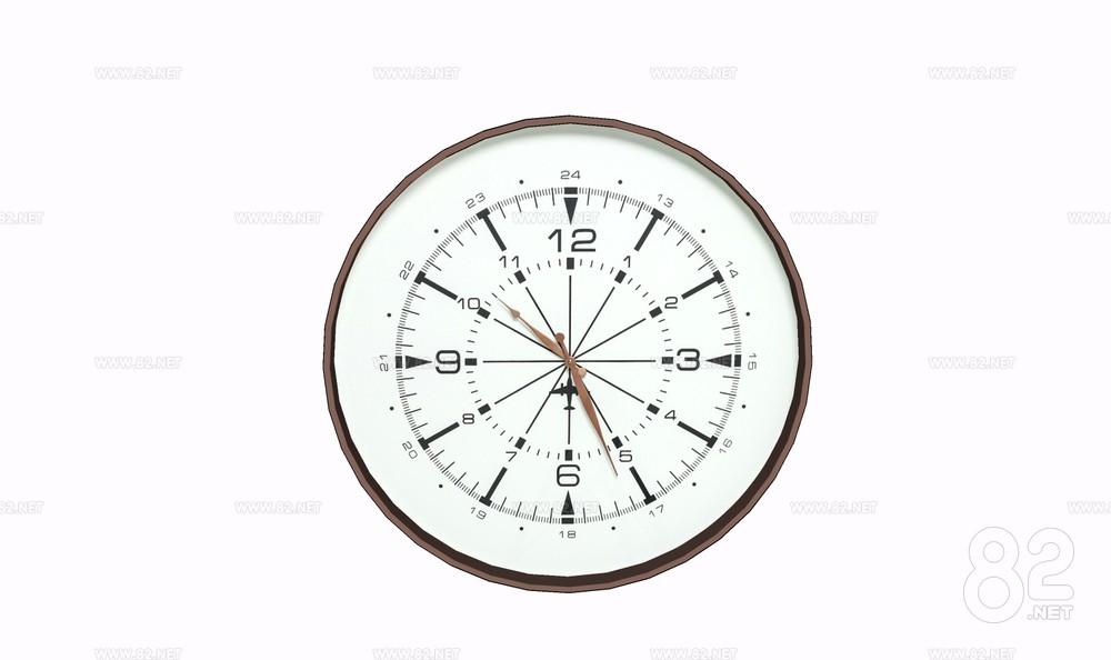 Modern wall clock free