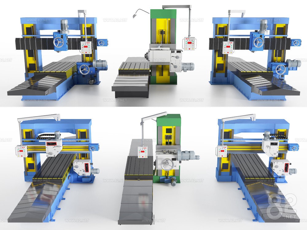 Machine tool equipment 3D Model | 3Ds Max(.max) - 82Models