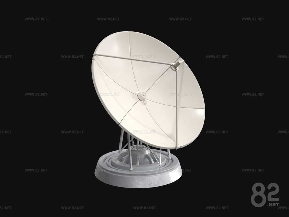 modern radar signal tower